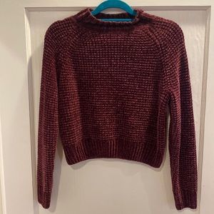 Long sleeve burgundy sweater from H&M